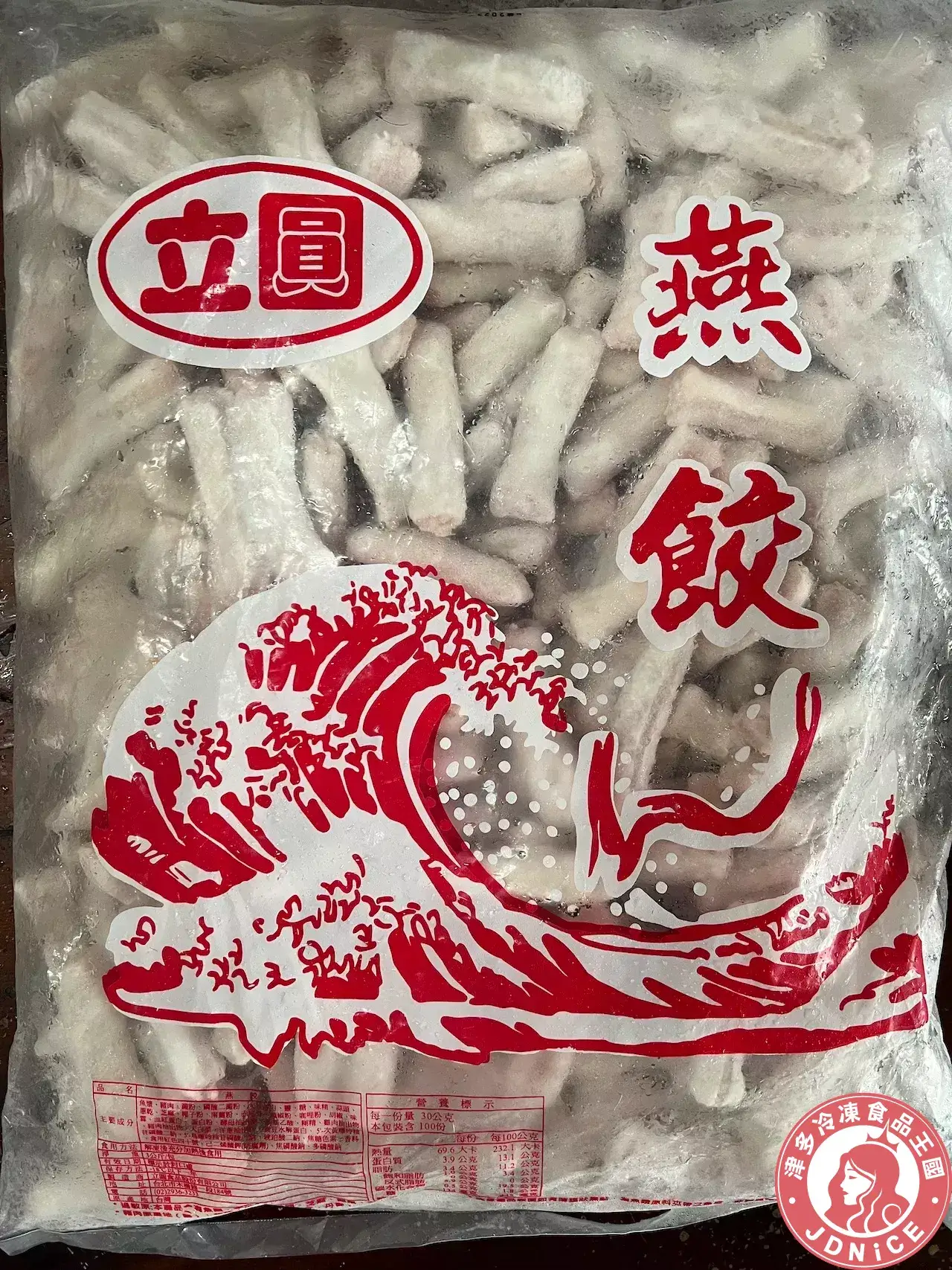 立圓燕餃